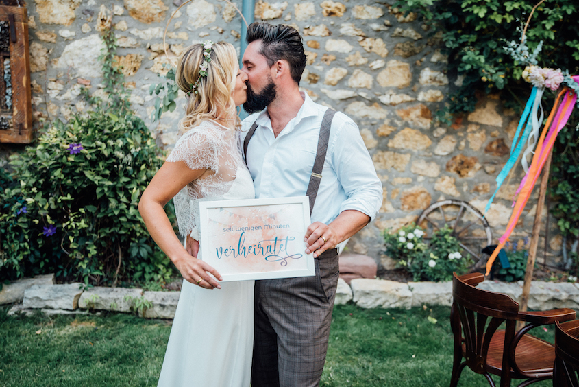 Boho-Hochzeit