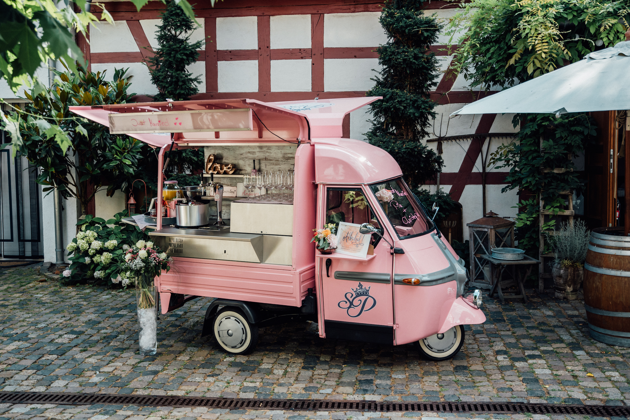 Boho-Hochzeit Dekoration